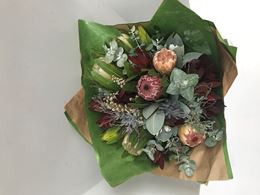 Picture of Hand tied bouqet of local seasonal natives and foliage Grand